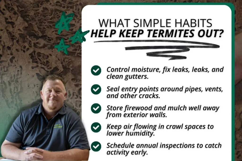 termite droppings frass – Slug-A-Bug Pest Control preventing termite infestation and droppings