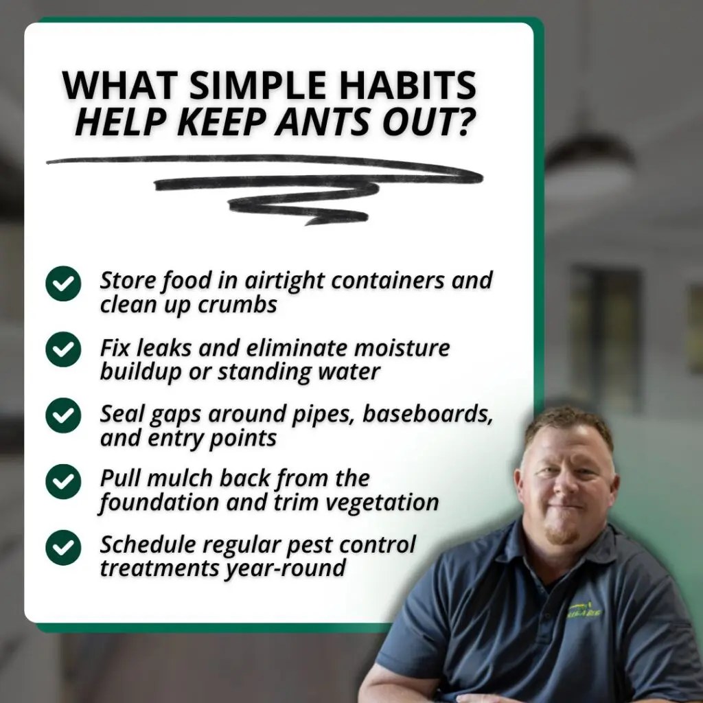 how to prevent ants inside the house