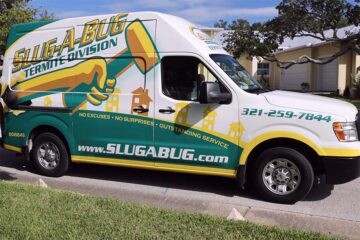 Slug-A-Bug Termite Division Vehicle in Suntree Florida